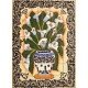 Mexican Talavera High Relief Mural Lilies 4